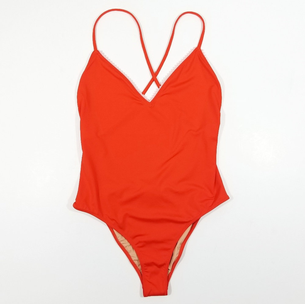 J.Crew Playa Key West X-Back One Piece Swimsuit - Picture 3 of 8